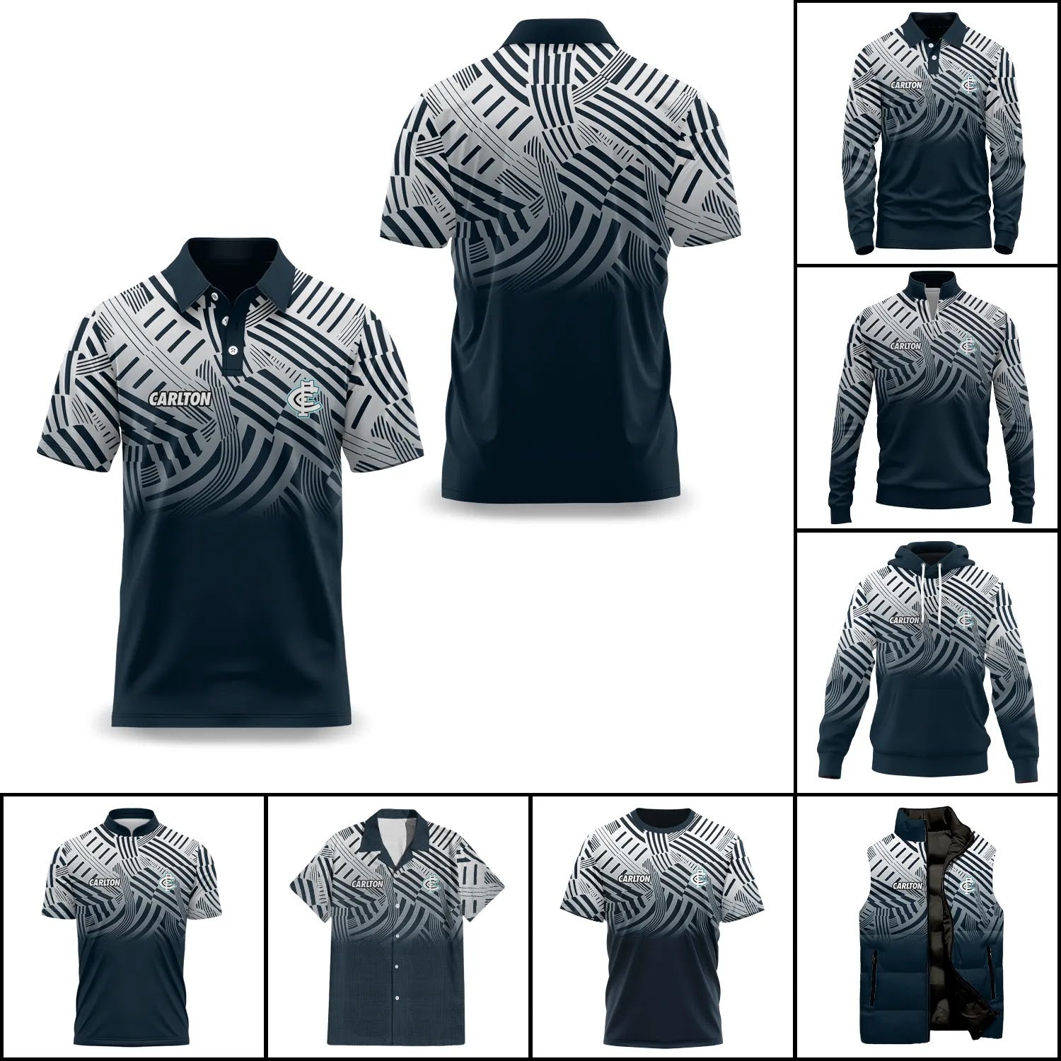 Carlton Blues Apparels SC121
