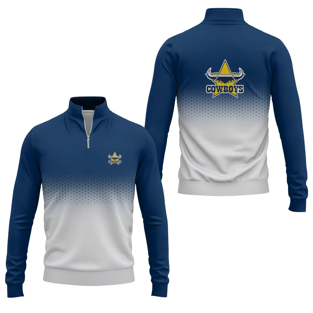North Queensland Cowboys Quarter-zip Pullover SC094