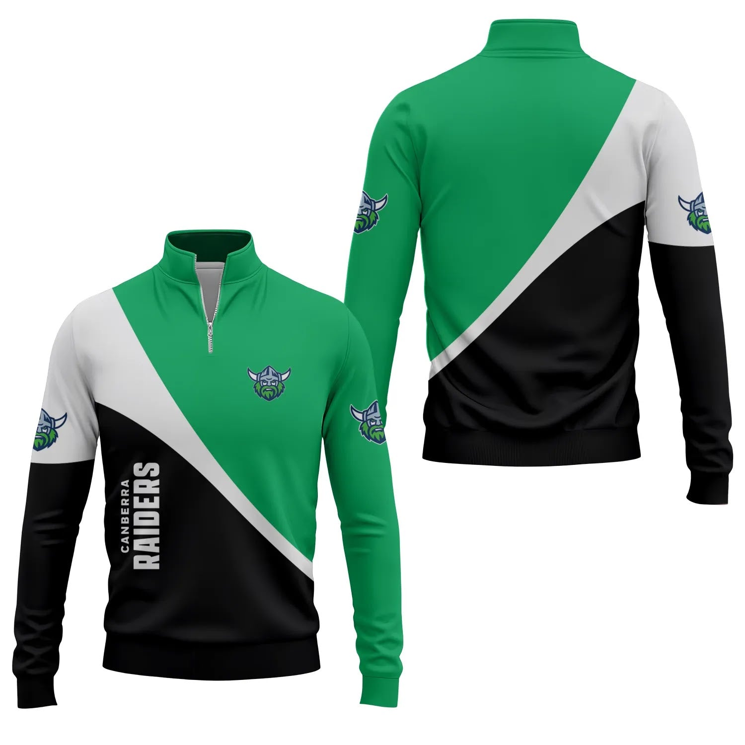Canberra Raiders Quarter-zip Pullover SC090