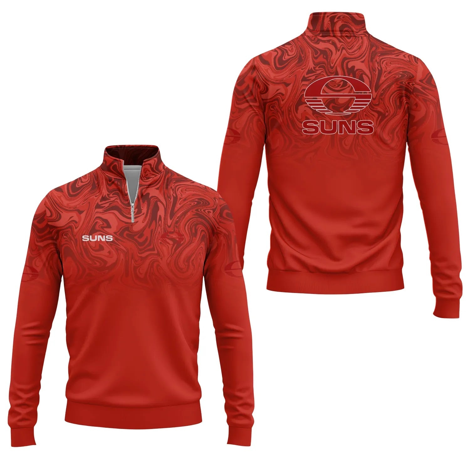 Gold Coast Suns Quarter-zip Pullover SC091