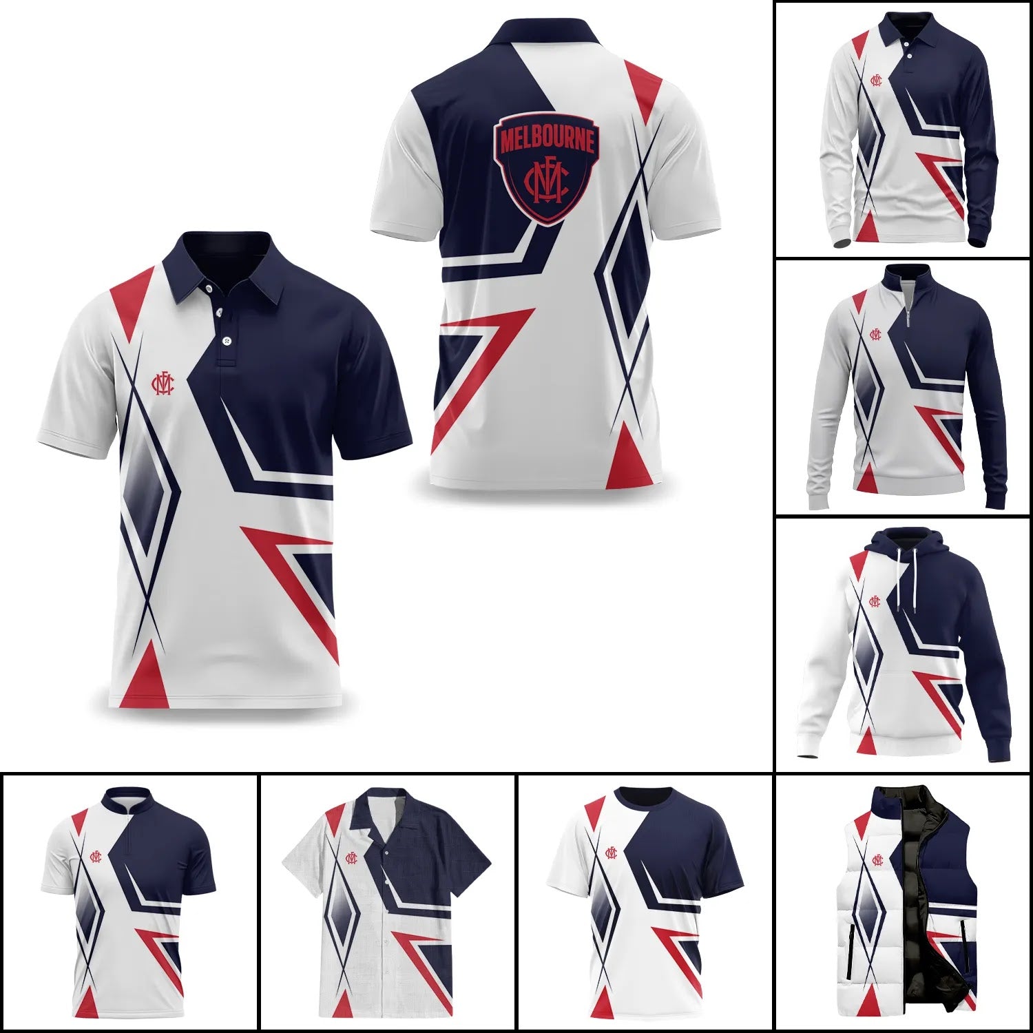 Melbourne Demons Apparels SC080