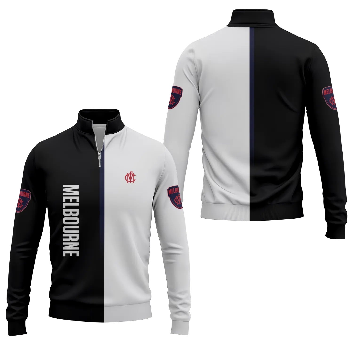 Melbourne Demons Quarter-zip Pullover SC076