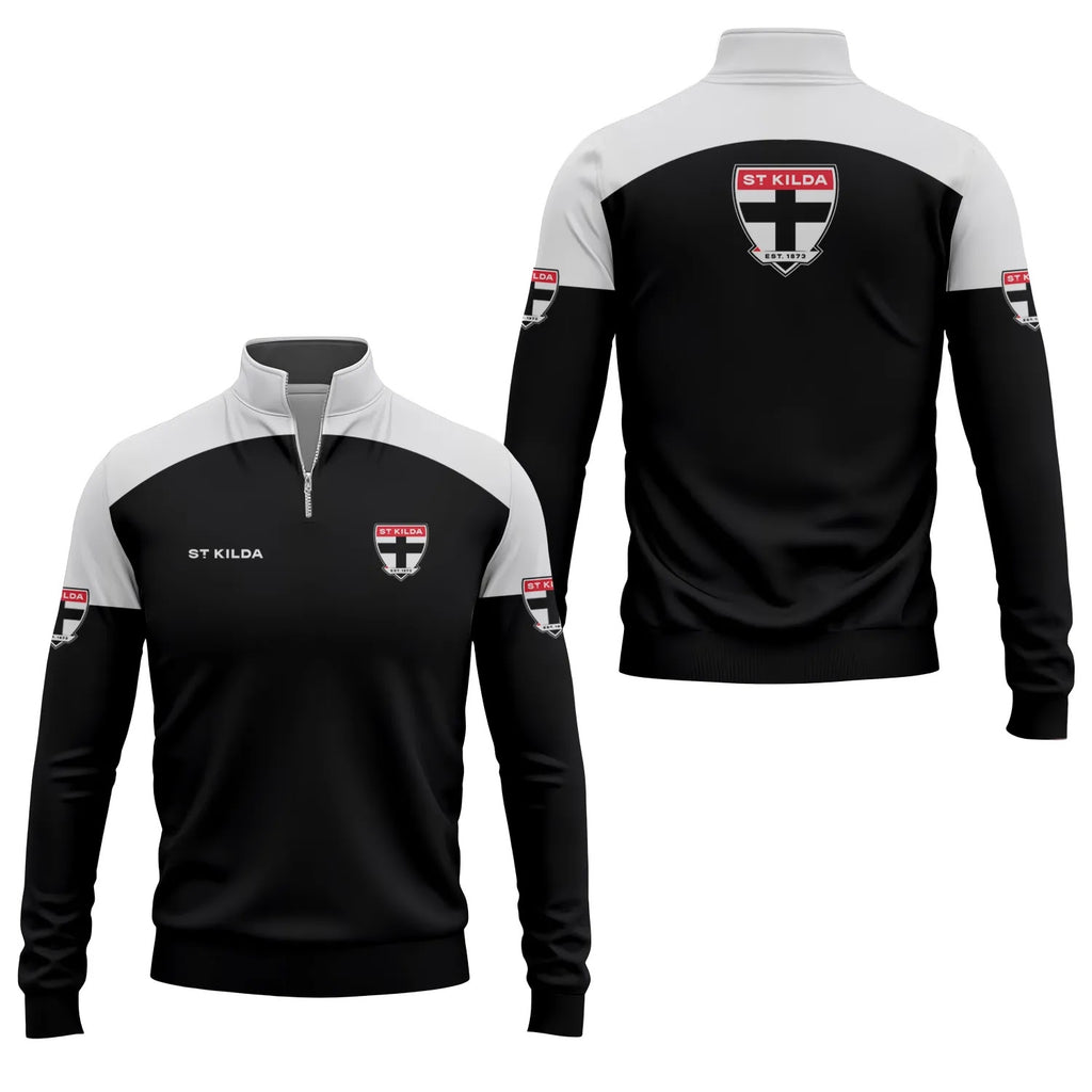St Kilda Saints Quarter-zip Pullover SC087