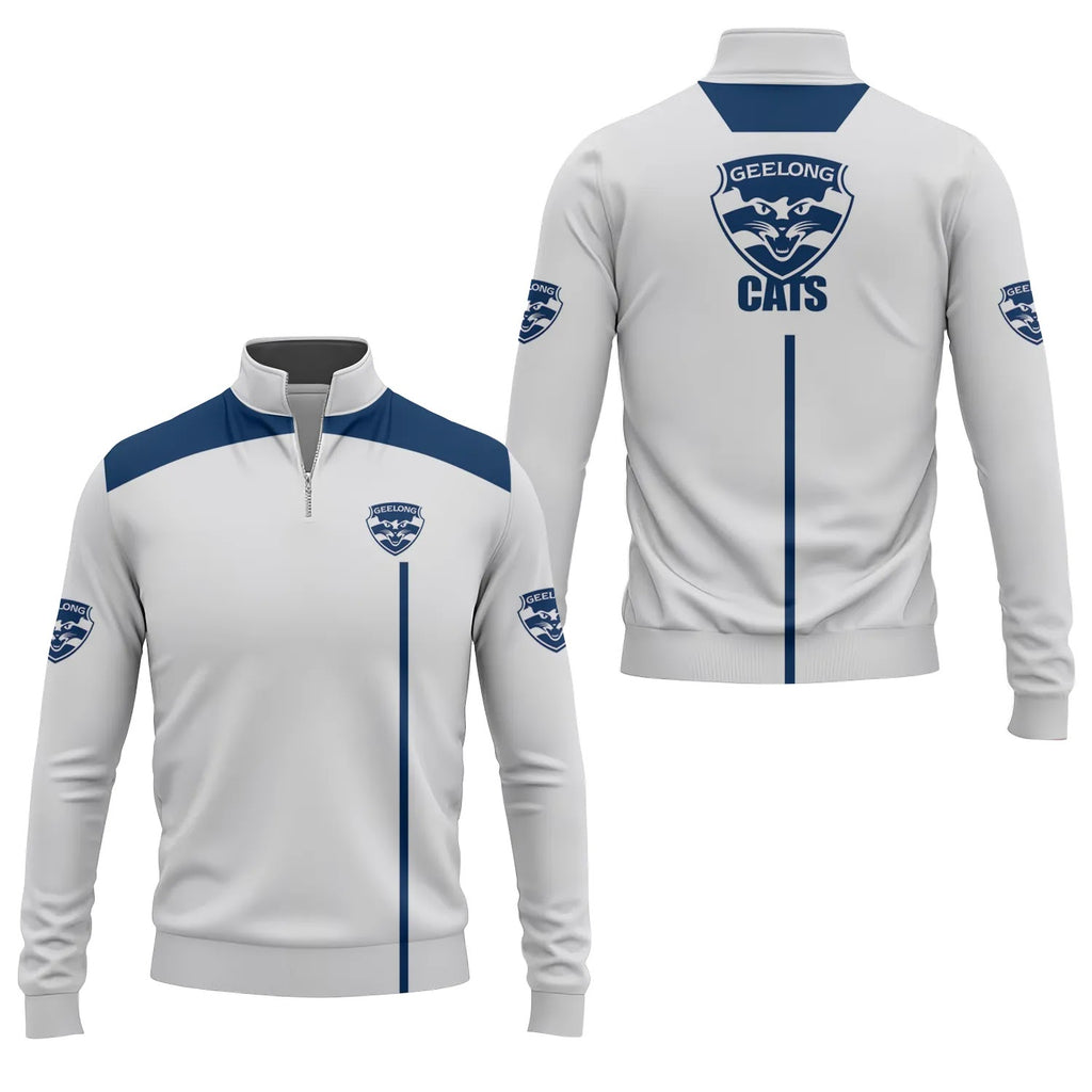 Geelong Cats Quarter-zip Pullover SC021