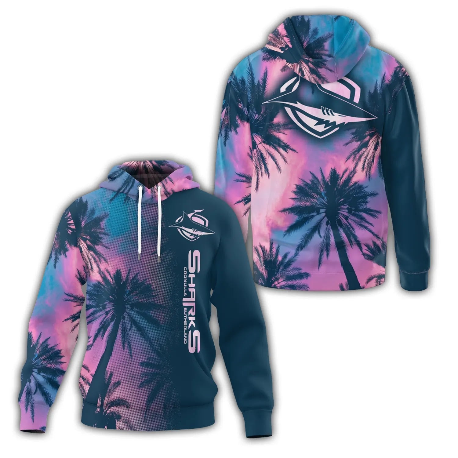 Cronulla-Sutherland Sharks Hoodie SHW030