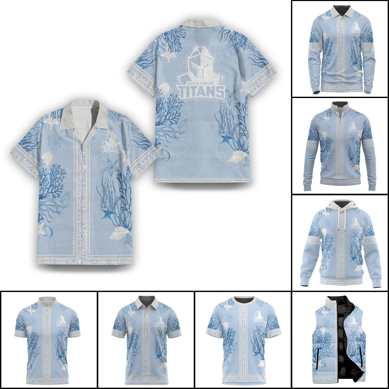 Gold Coast Titans Apparels SHW024