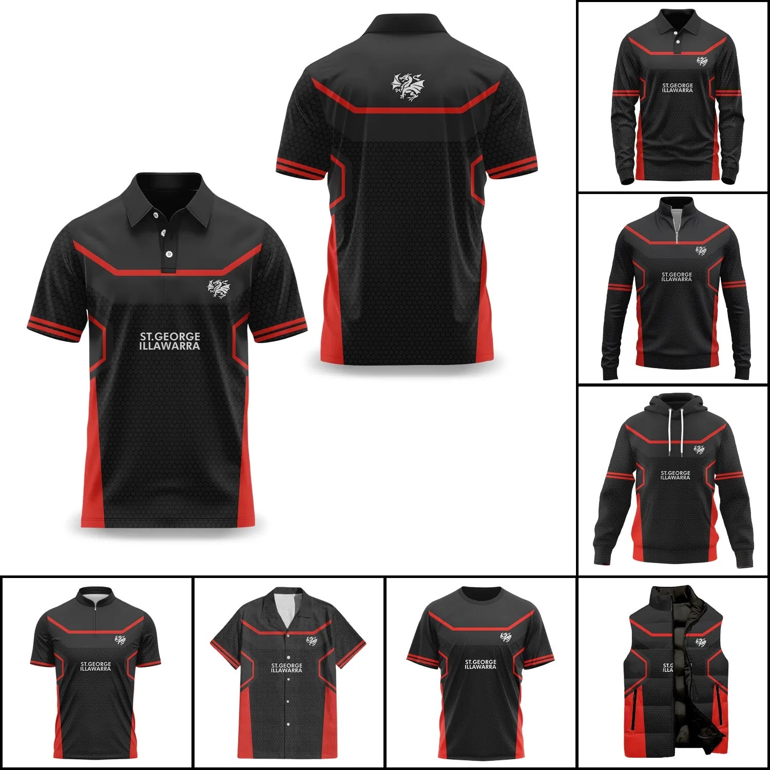St George Illawarra Dragons Apparels SC052