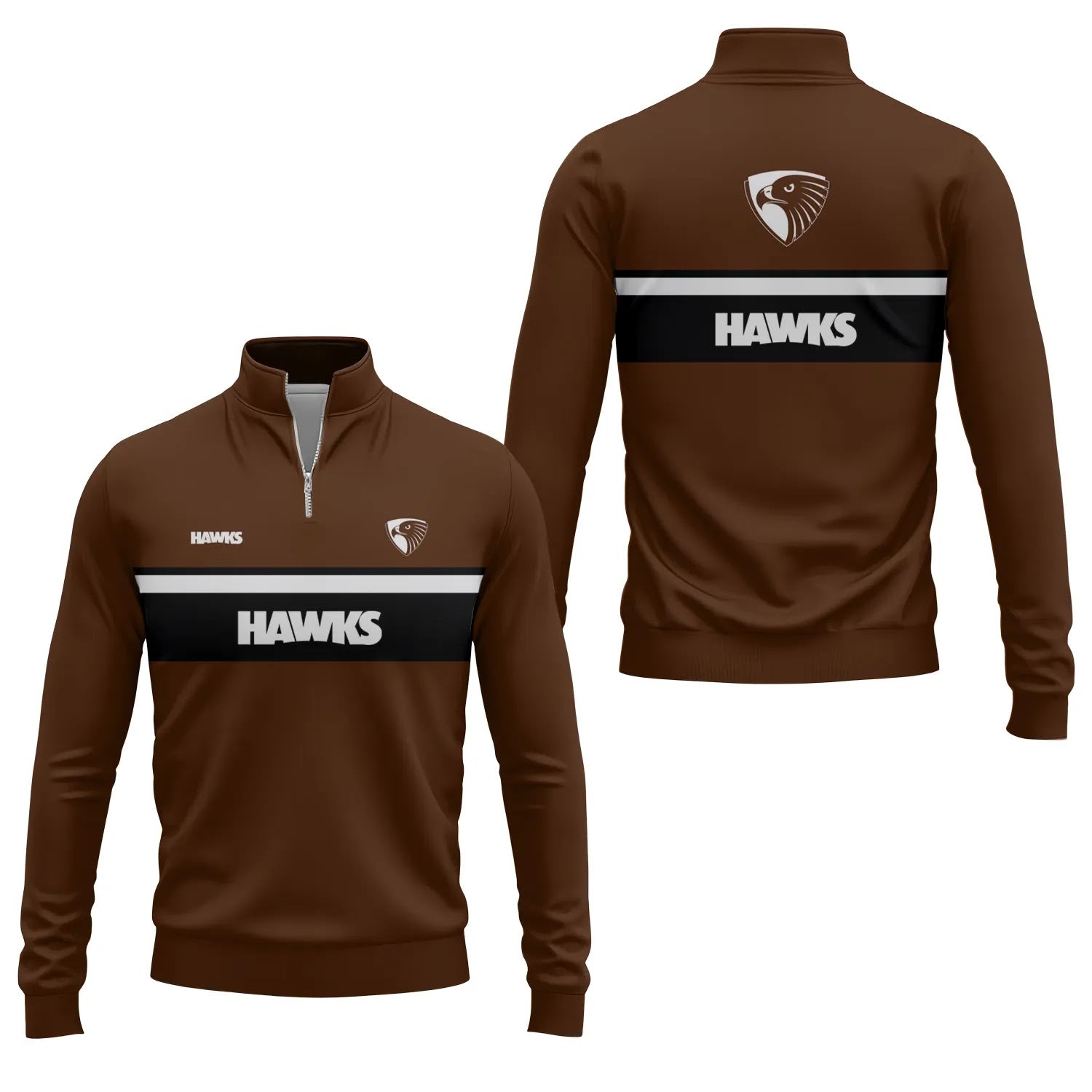 Hawthorn Hawks Quarter-zip Pullover SC051