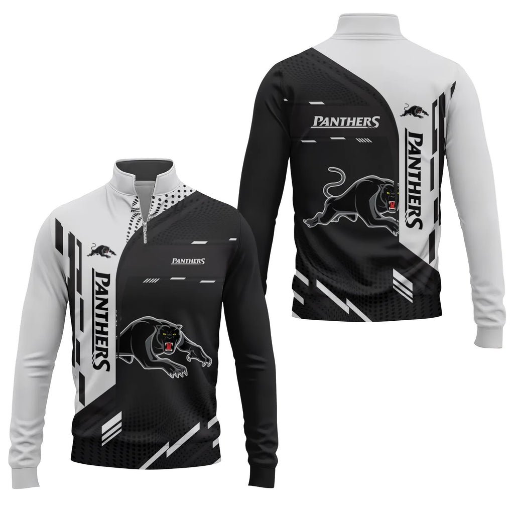 Penrith Panthers Quarter-zip Pullover SC036