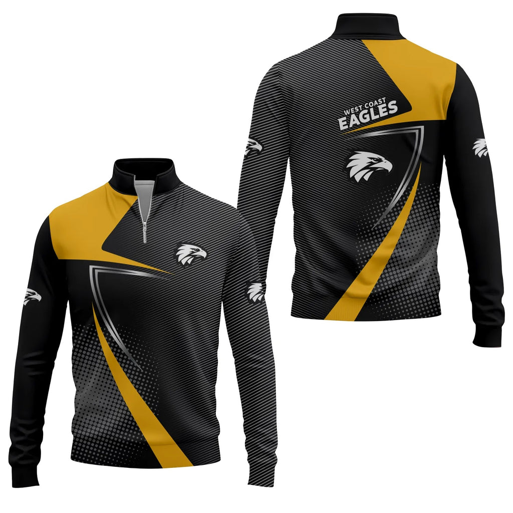 West Coast Eagles Quarter-zip Pullover SC059