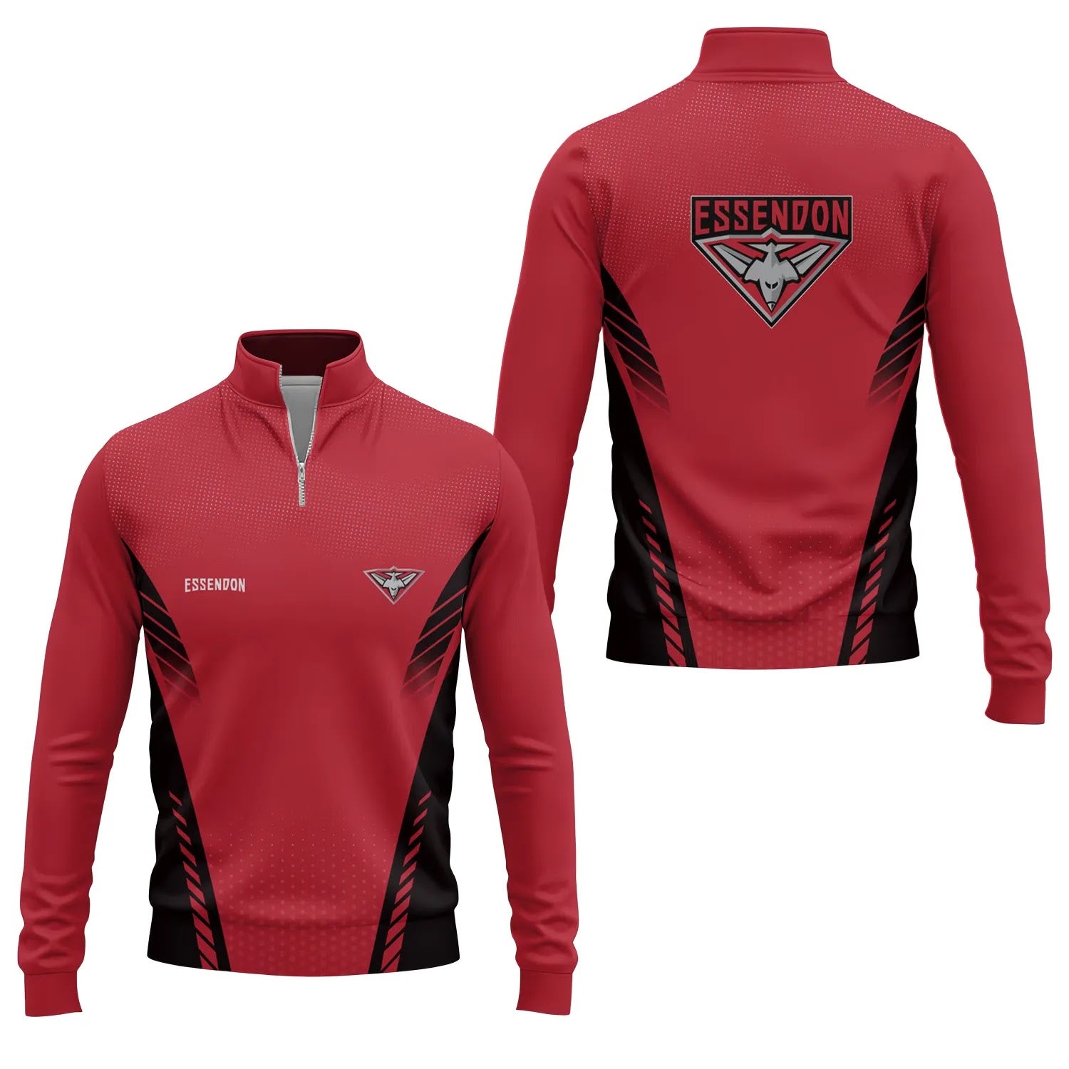 Essendon Bombers Quarter-zip Pullover SC017