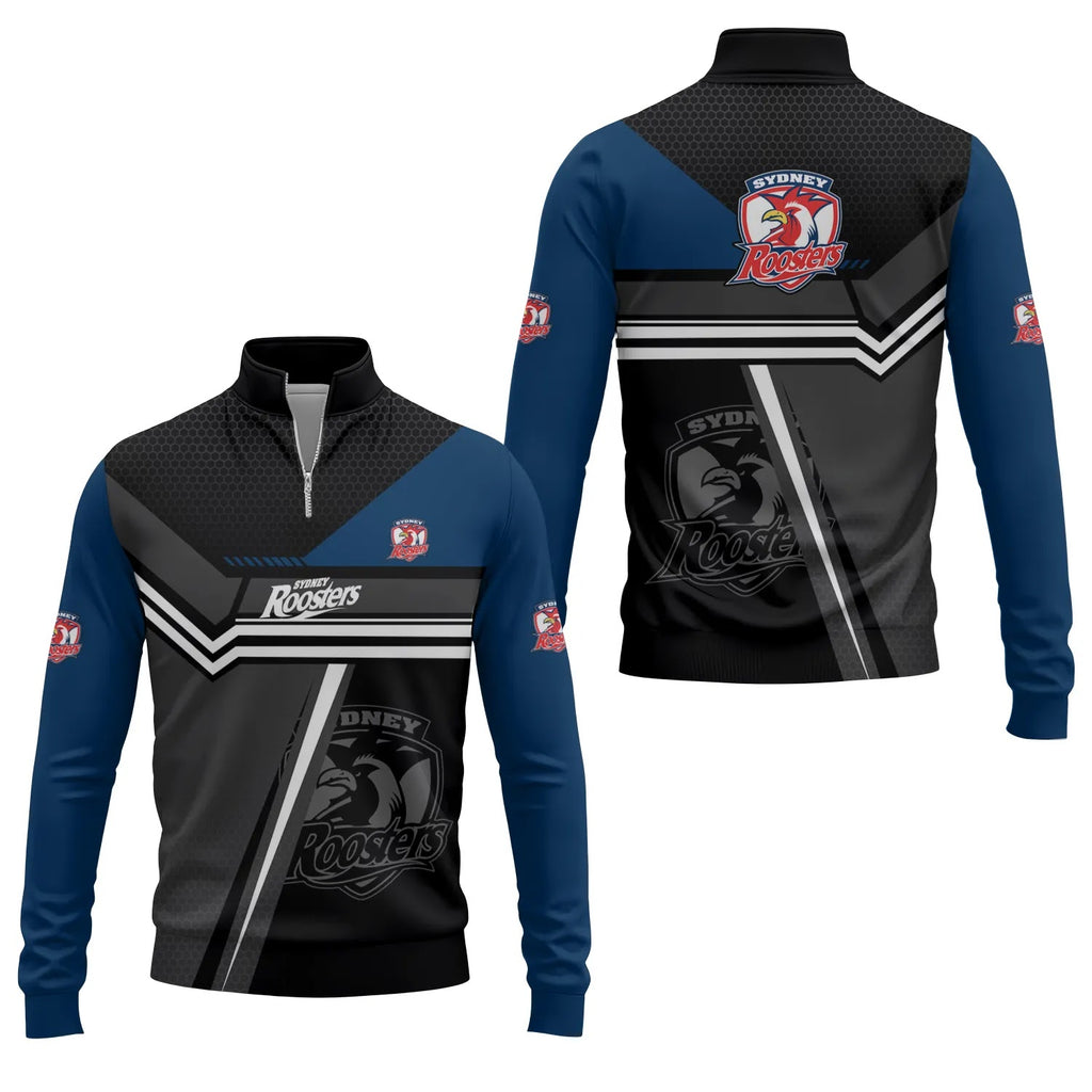 Sydney Roosters Quarter-zip Pullover SC071