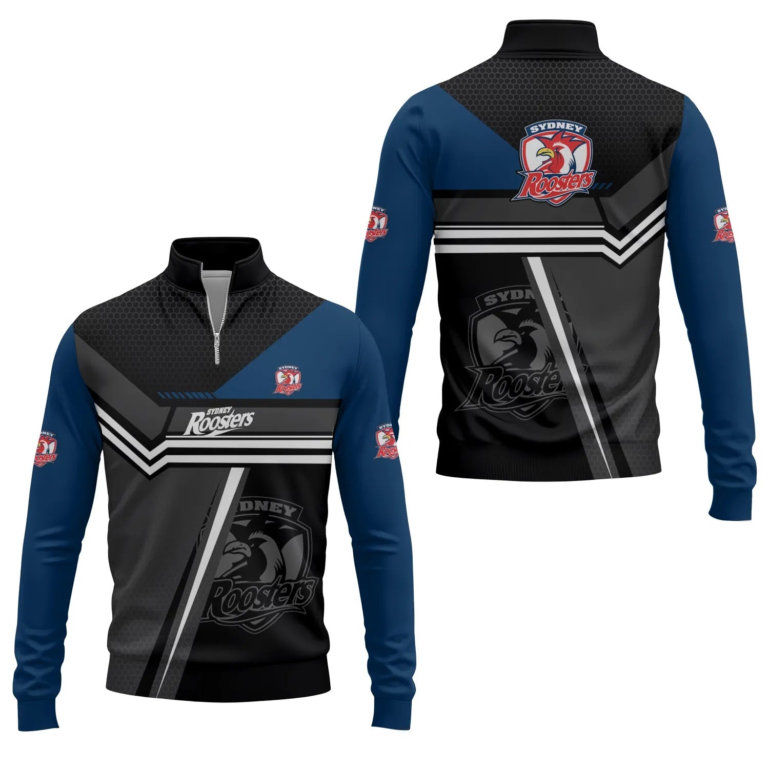 Sydney Roosters Quarter-zip Pullover SC071