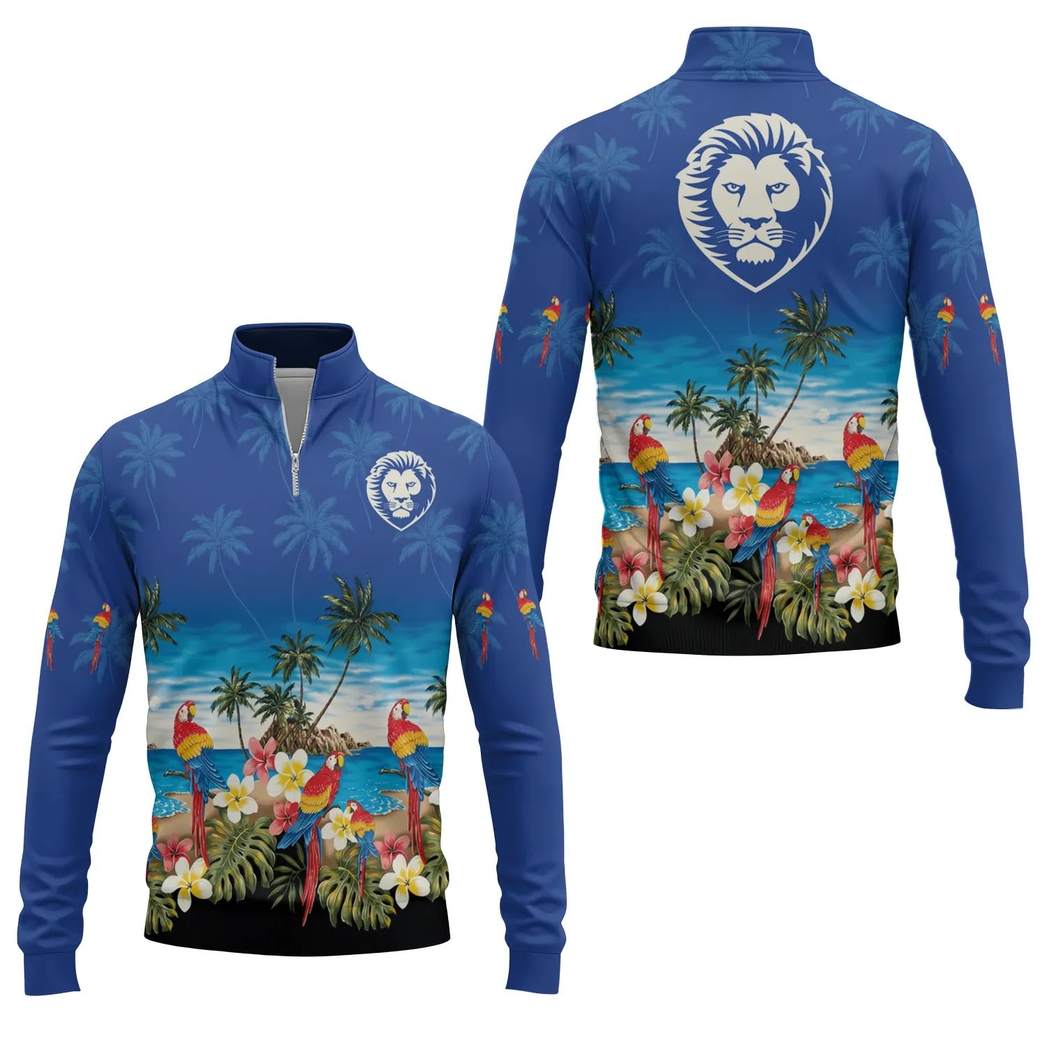 Brisbane Lions Quarter-zip Pullover SHW005