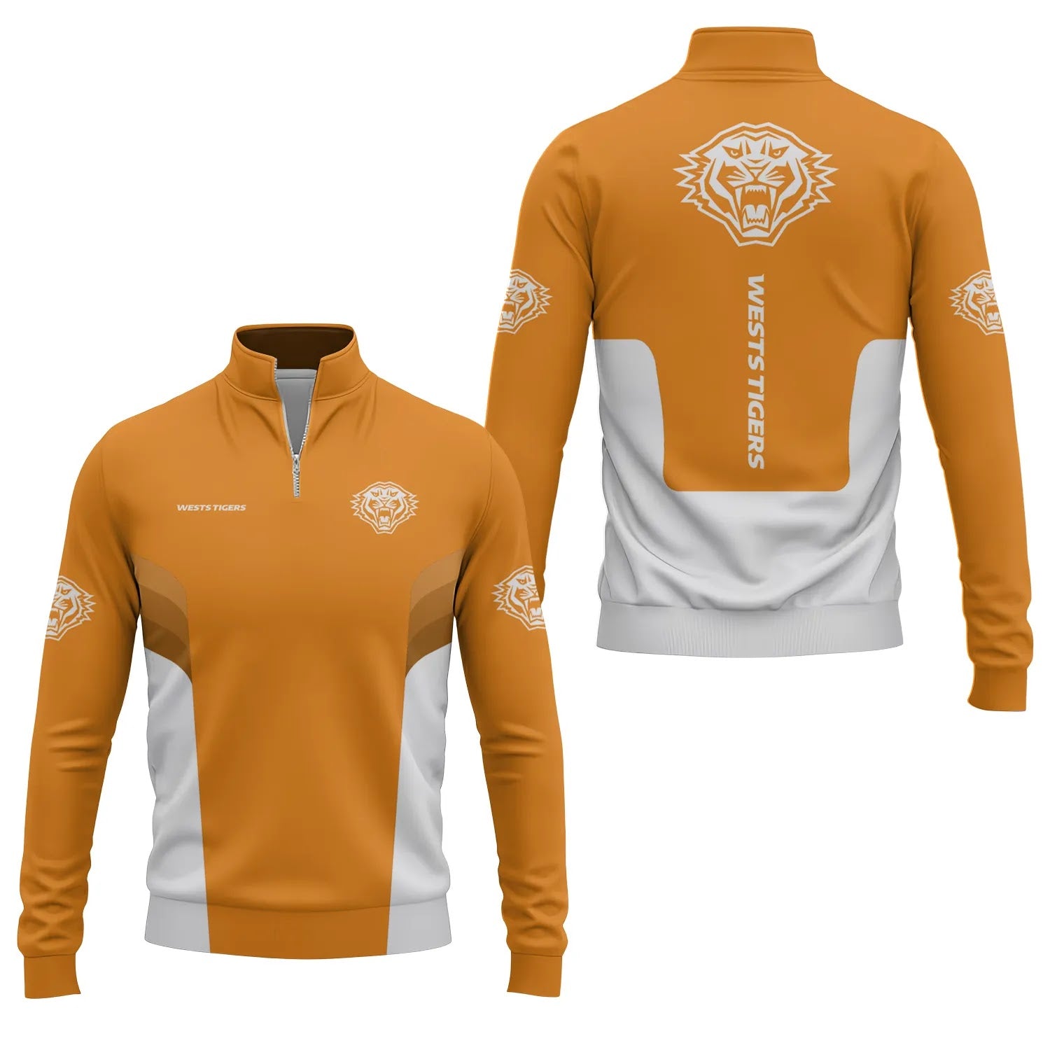 Wests Tigers Quarter-zip Pullover SC043
