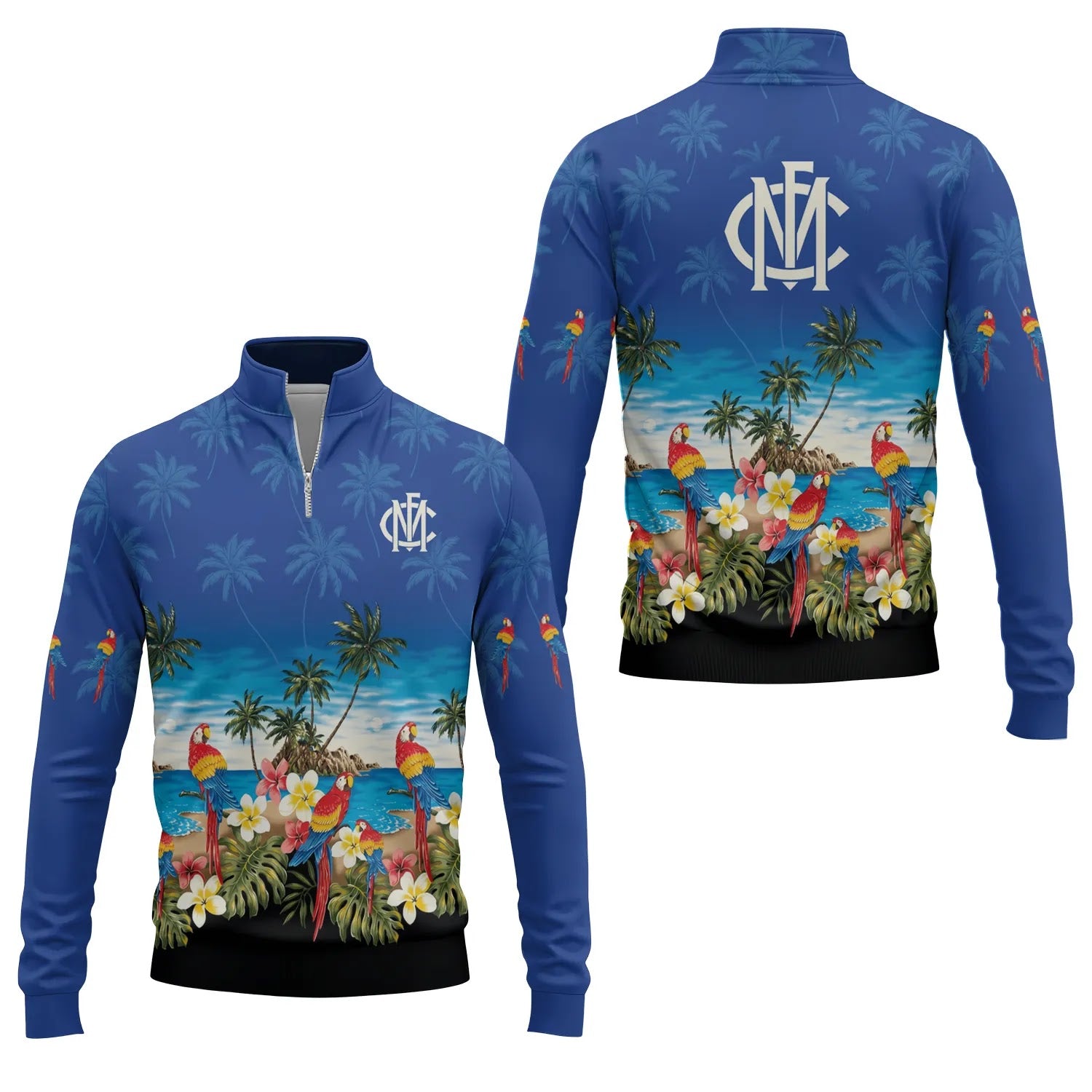 Melbourne Demons Quarter-zip Pullover SHW005