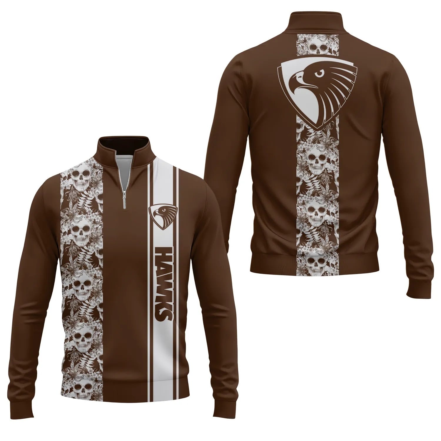 Hawthorn Hawks Quarter-zip Pullover SHW042