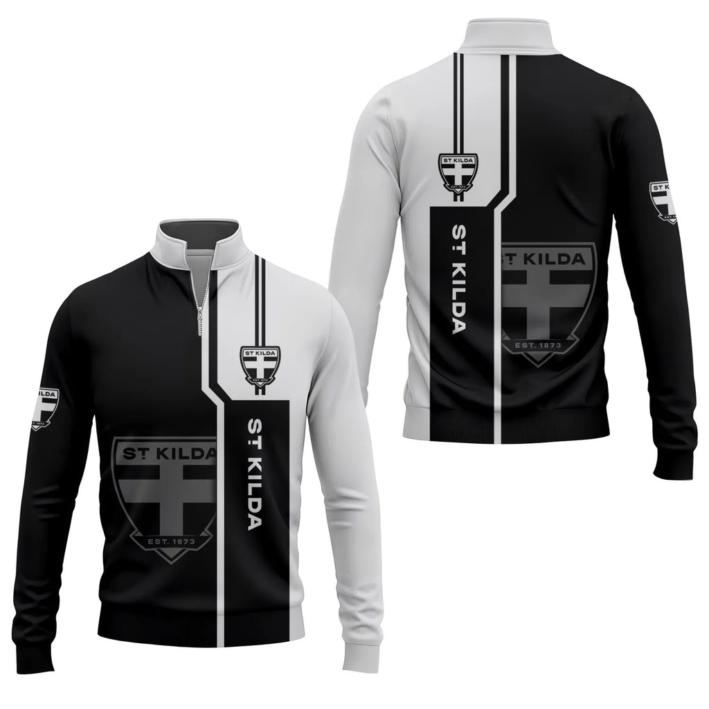 St Kilda Saints Quarter-zip Pullover SC064