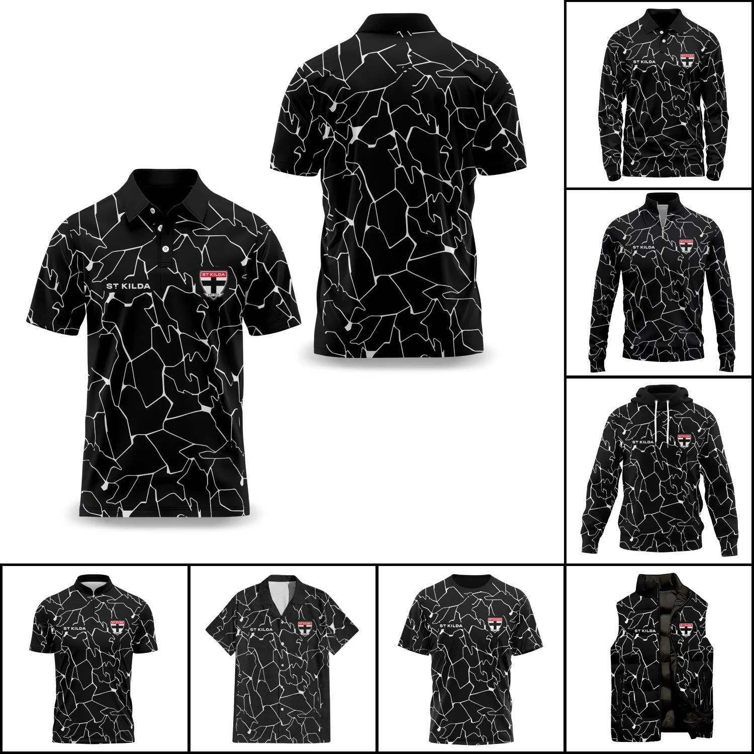 St Kilda Saints Apparels SC103