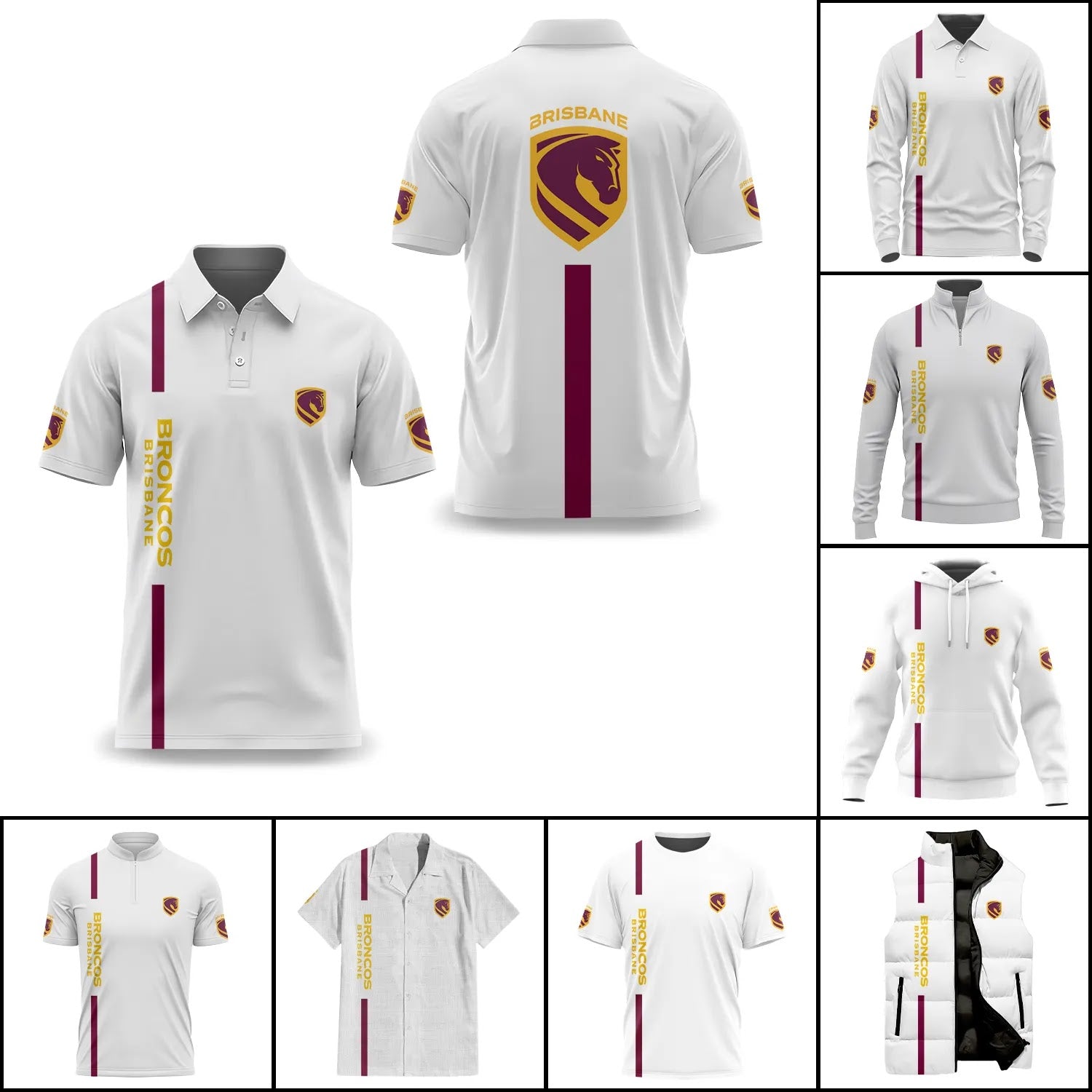 Brisbane Broncos Apparels SC005