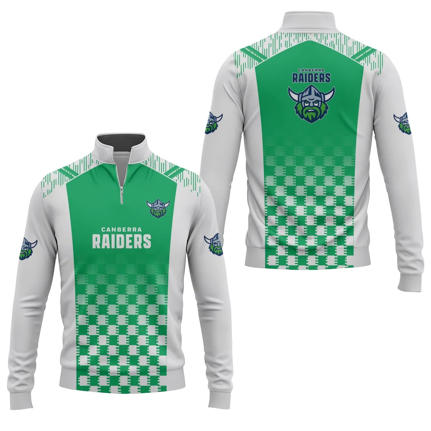 Canberra Raiders Quarter-zip Pullover SC063
