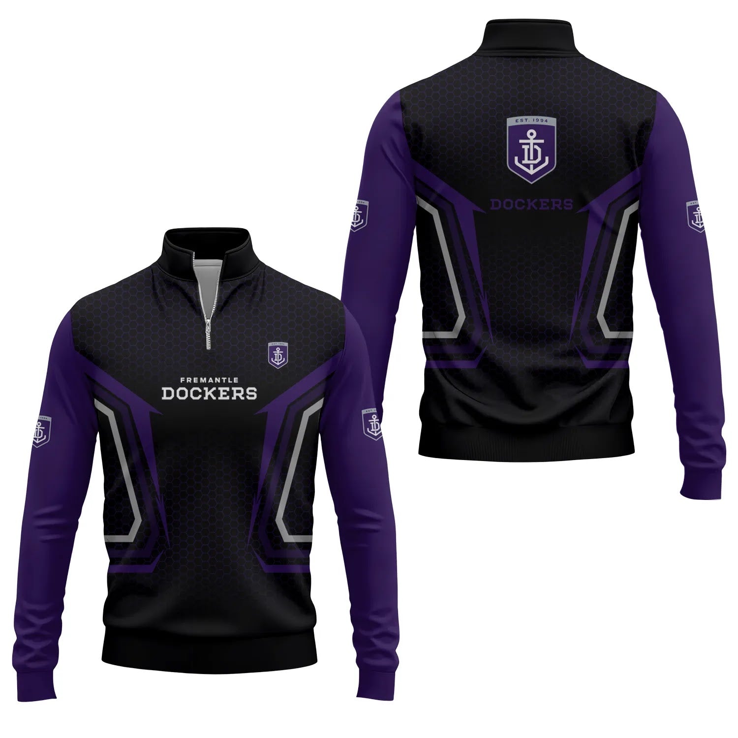 Fremantle Dockers Quarter-zip Pullover SC075
