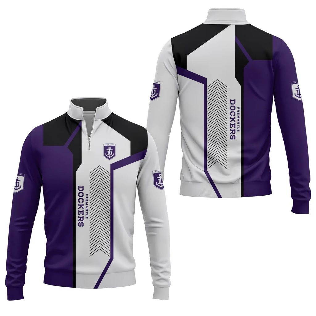 Fremantle Dockers Quarter-zip Pullover SC065
