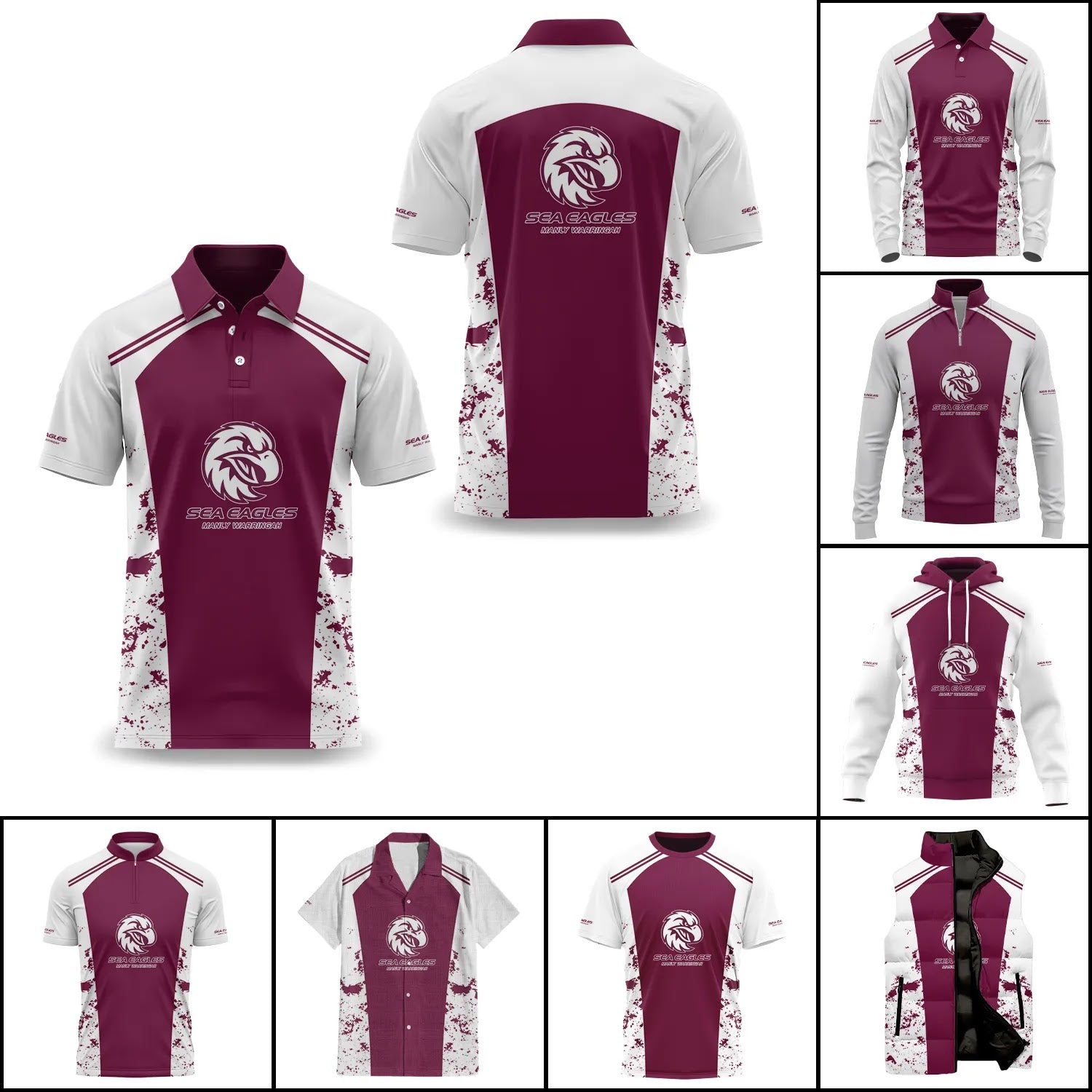 Manly Warringah Sea Eagles Apparels SC089