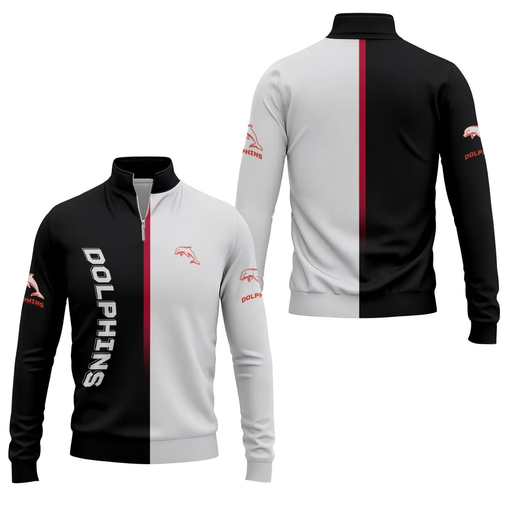 Dolphins Quarter-zip Pullover SC076