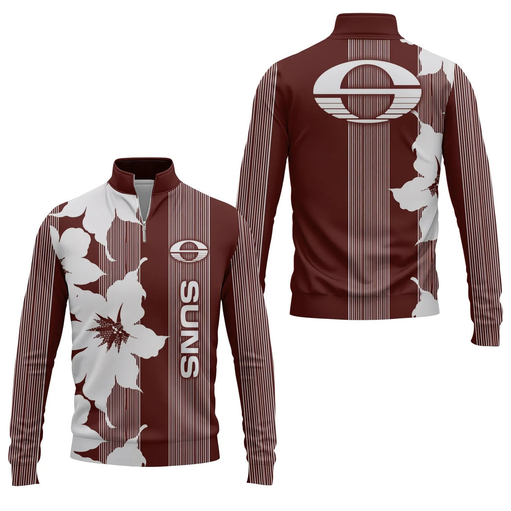 Gold Coast Suns Quarter-zip Pullover SHW039