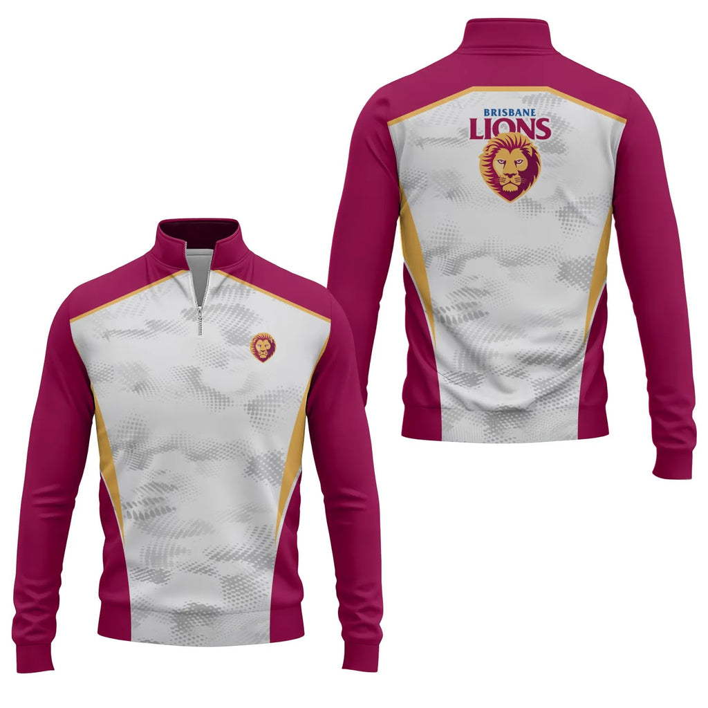 Brisbane Lions Quarter-zip Pullover SC081