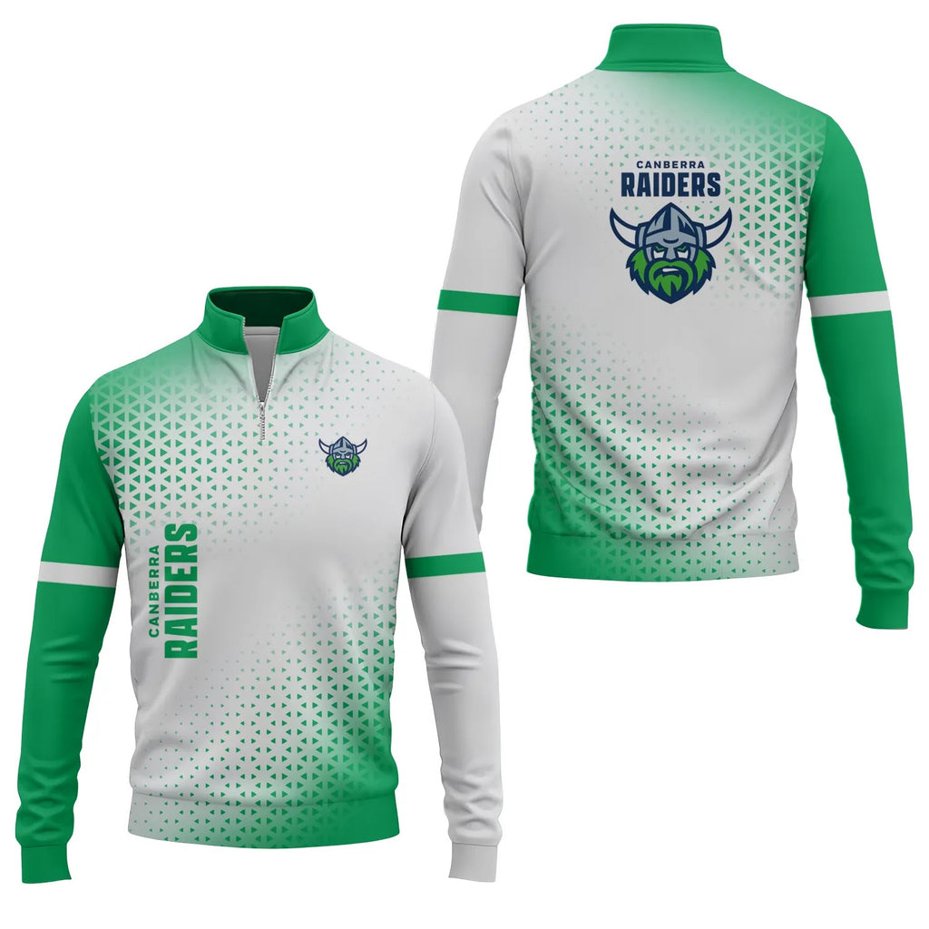 Canberra Raiders Quarter-zip Pullover SC079
