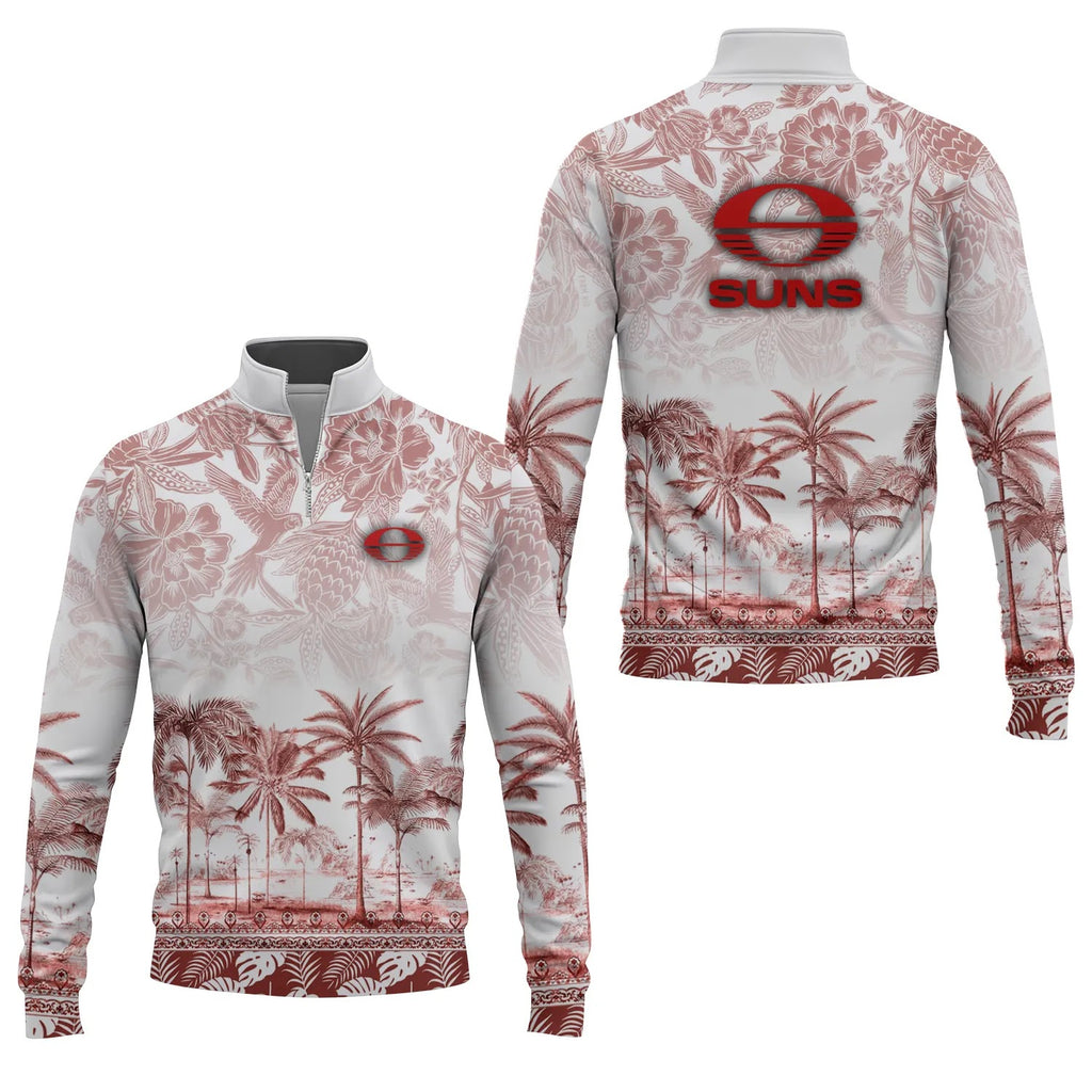Gold Coast Suns Quarter-zip Pullover SC045