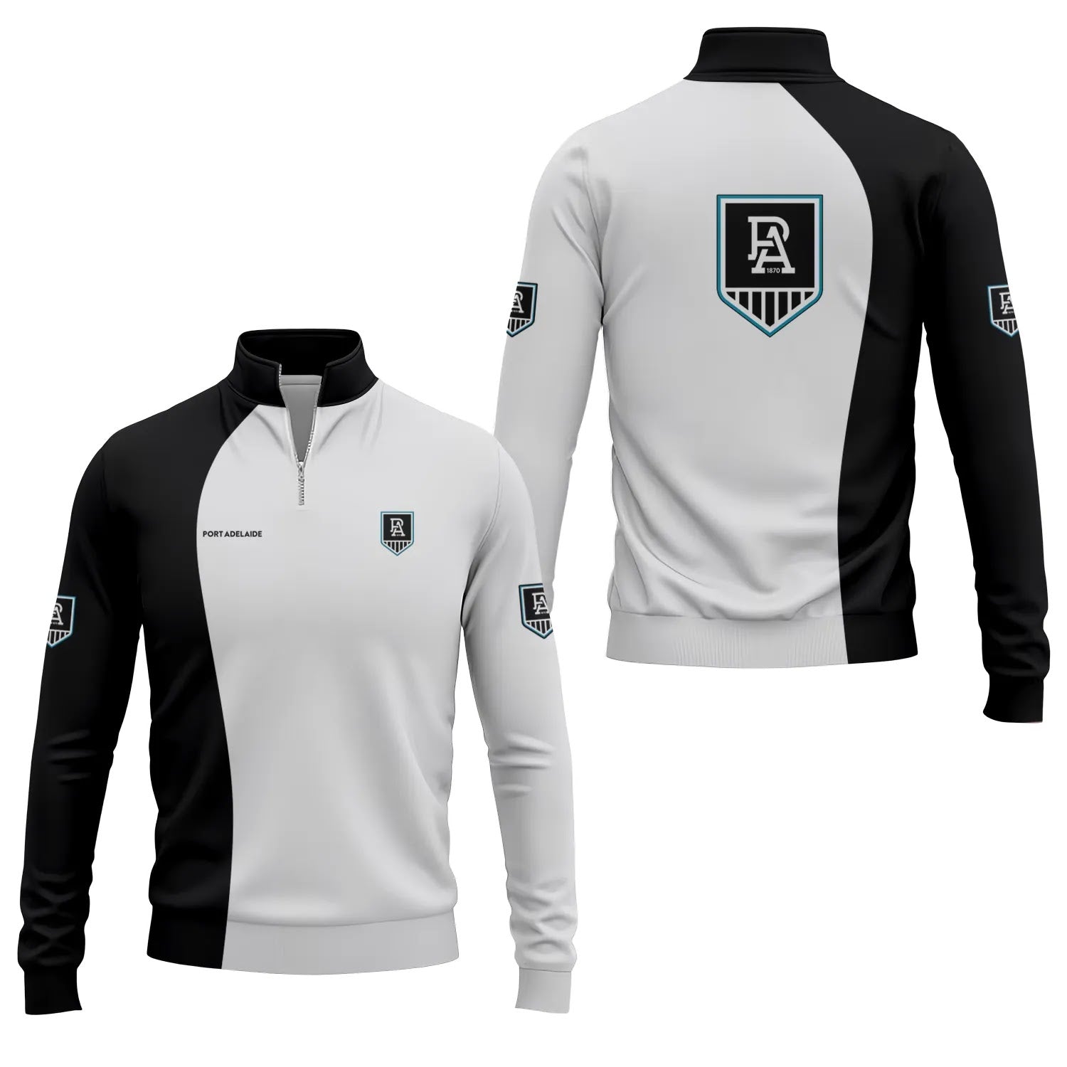 Port Adelaide Power Quarter-zip Pullover SC055
