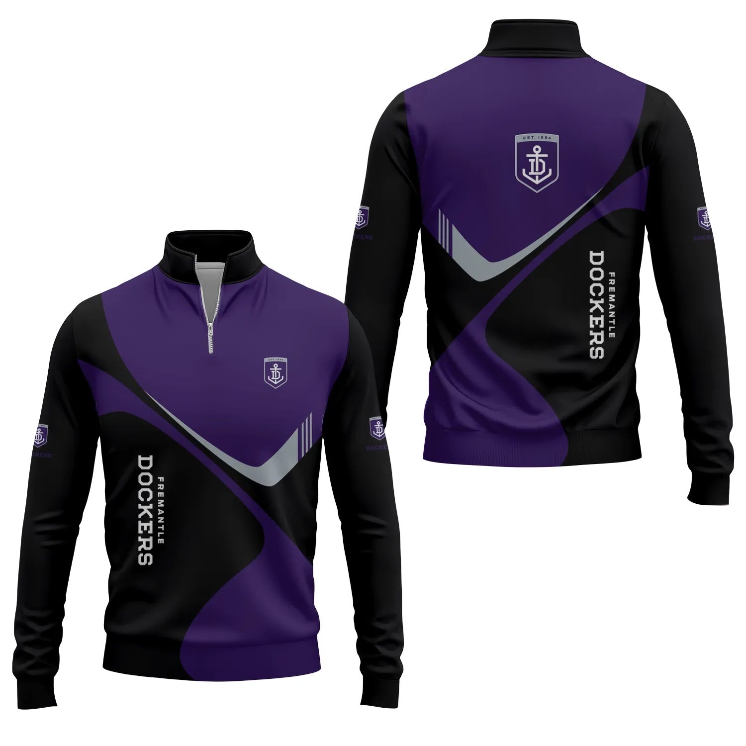 Fremantle Dockers Quarter-zip Pullover SC058