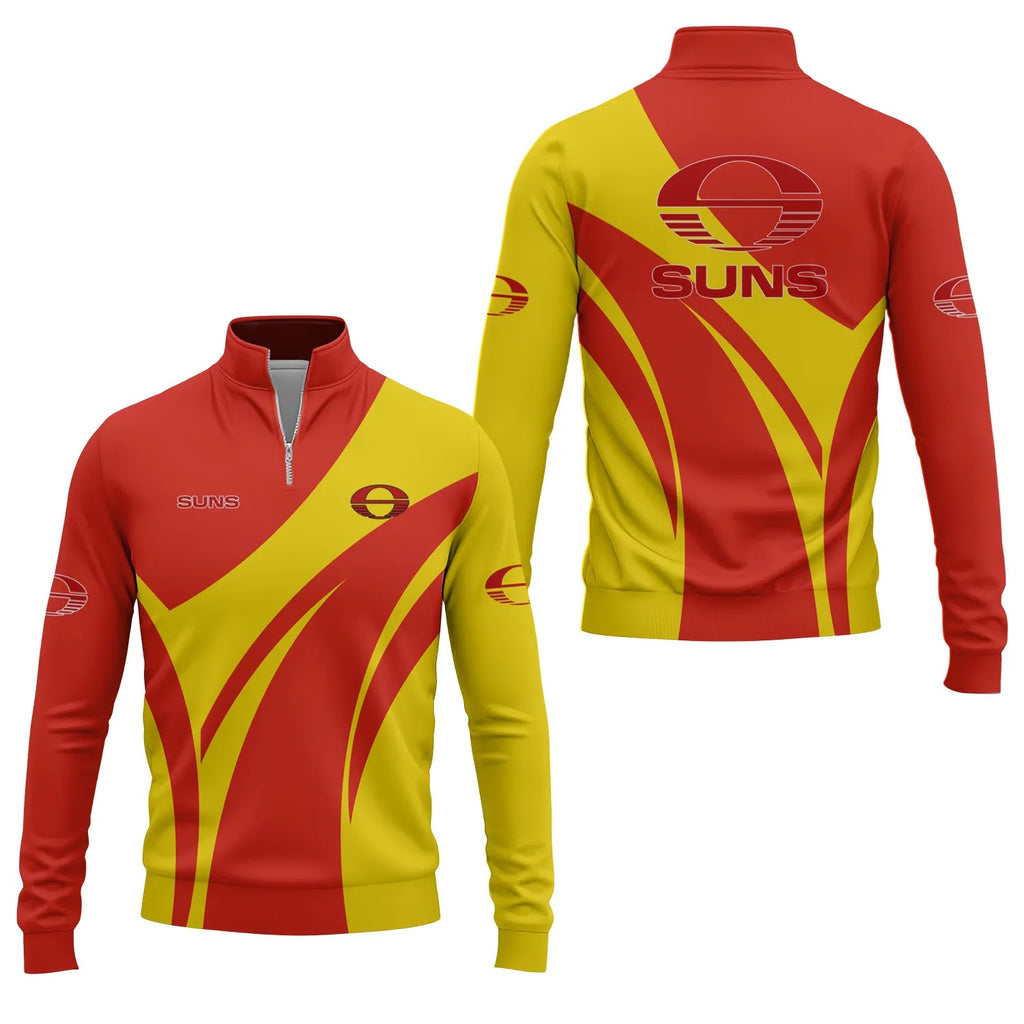 Gold Coast Suns Quarter-zip Pullover SC022