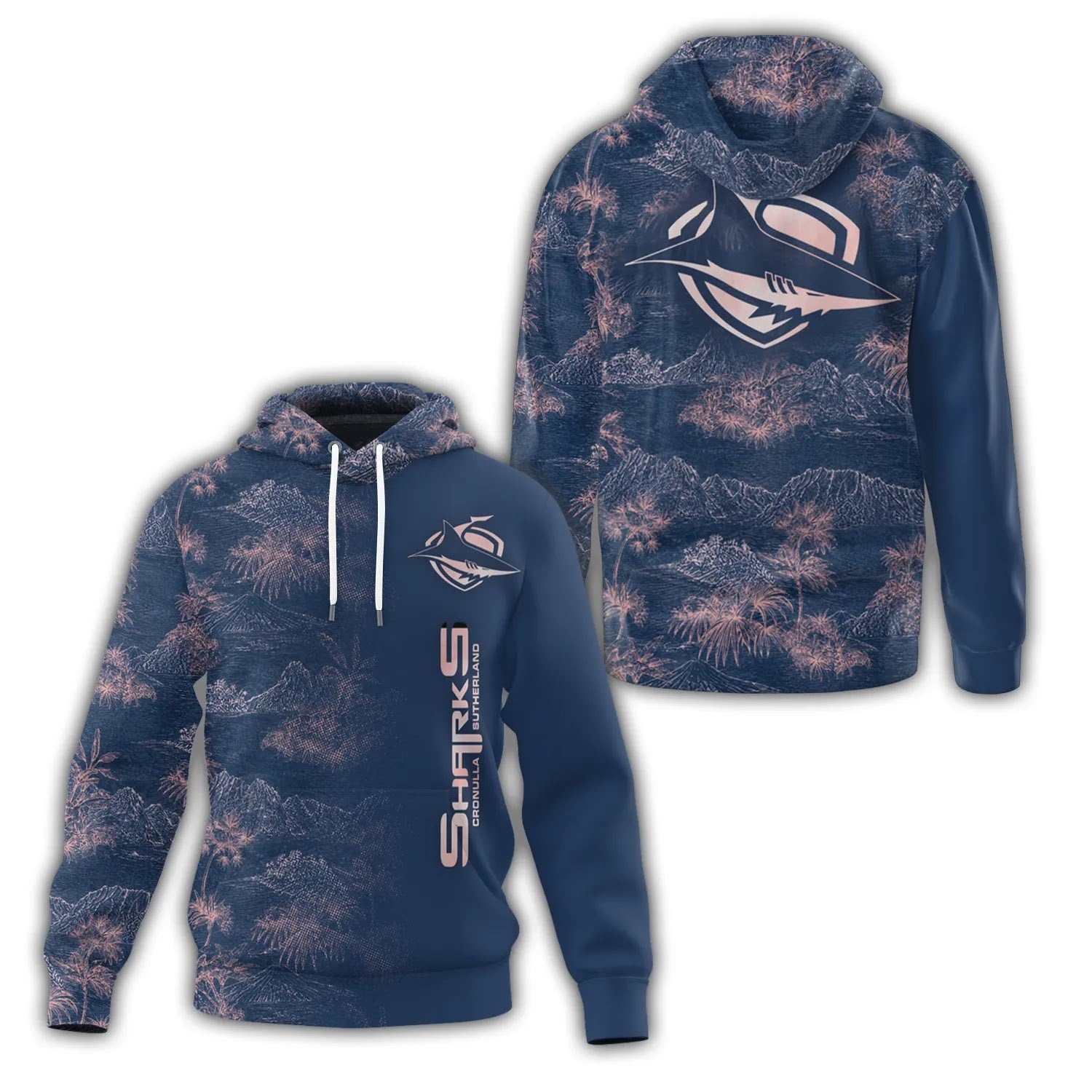 Cronulla-Sutherland Sharks Hoodie SHW007