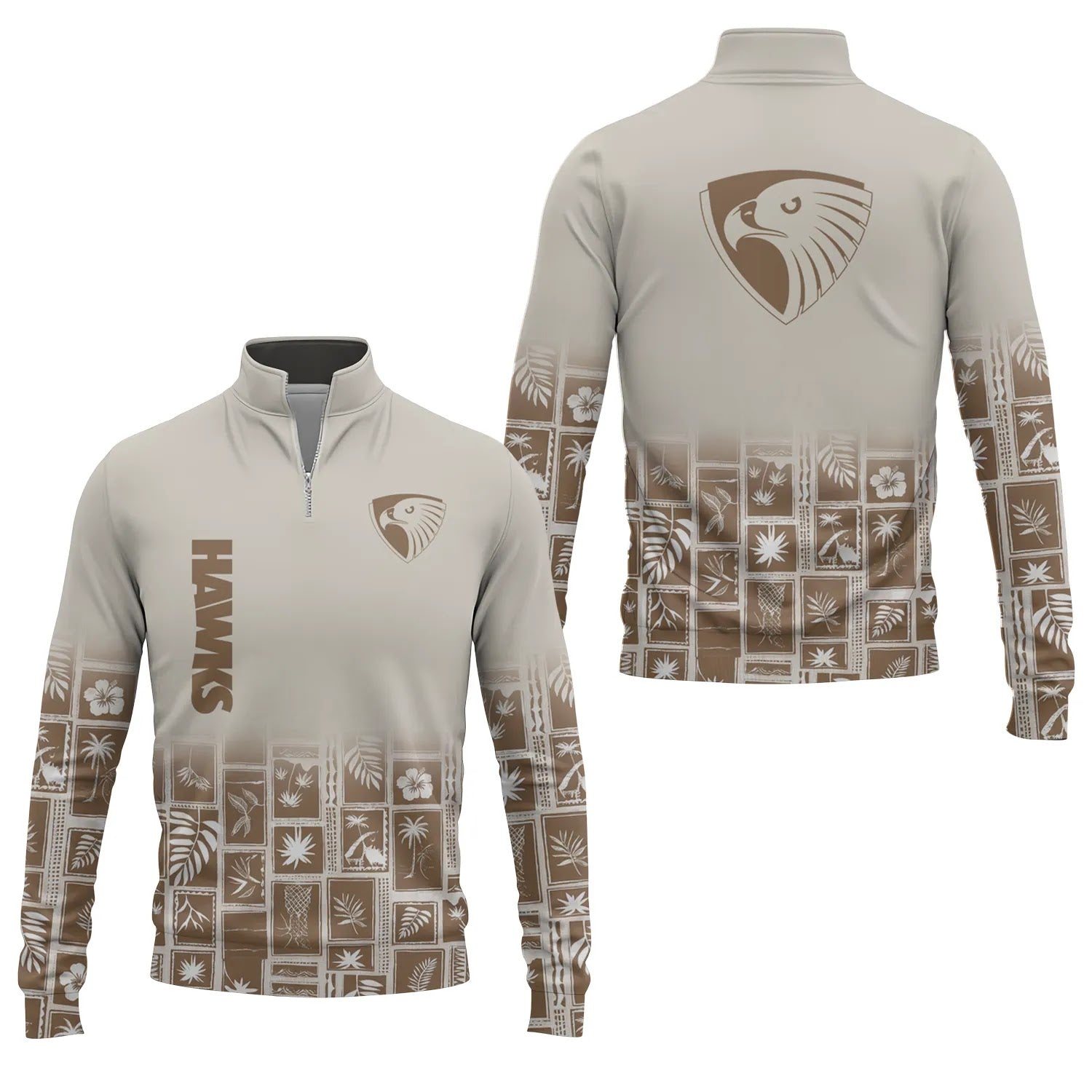 Hawthorn Hawks Quarter-zip Pullover SHW067