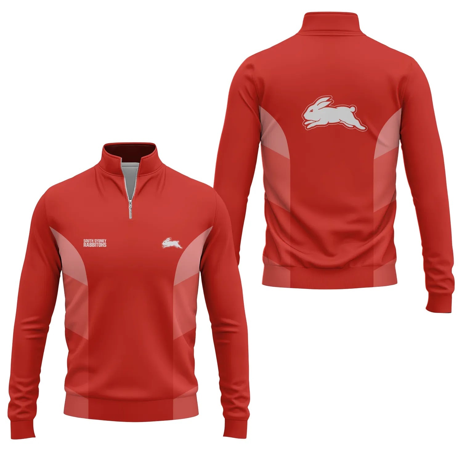 South Sydney Rabbitohs Quarter-zip Pullover SC049