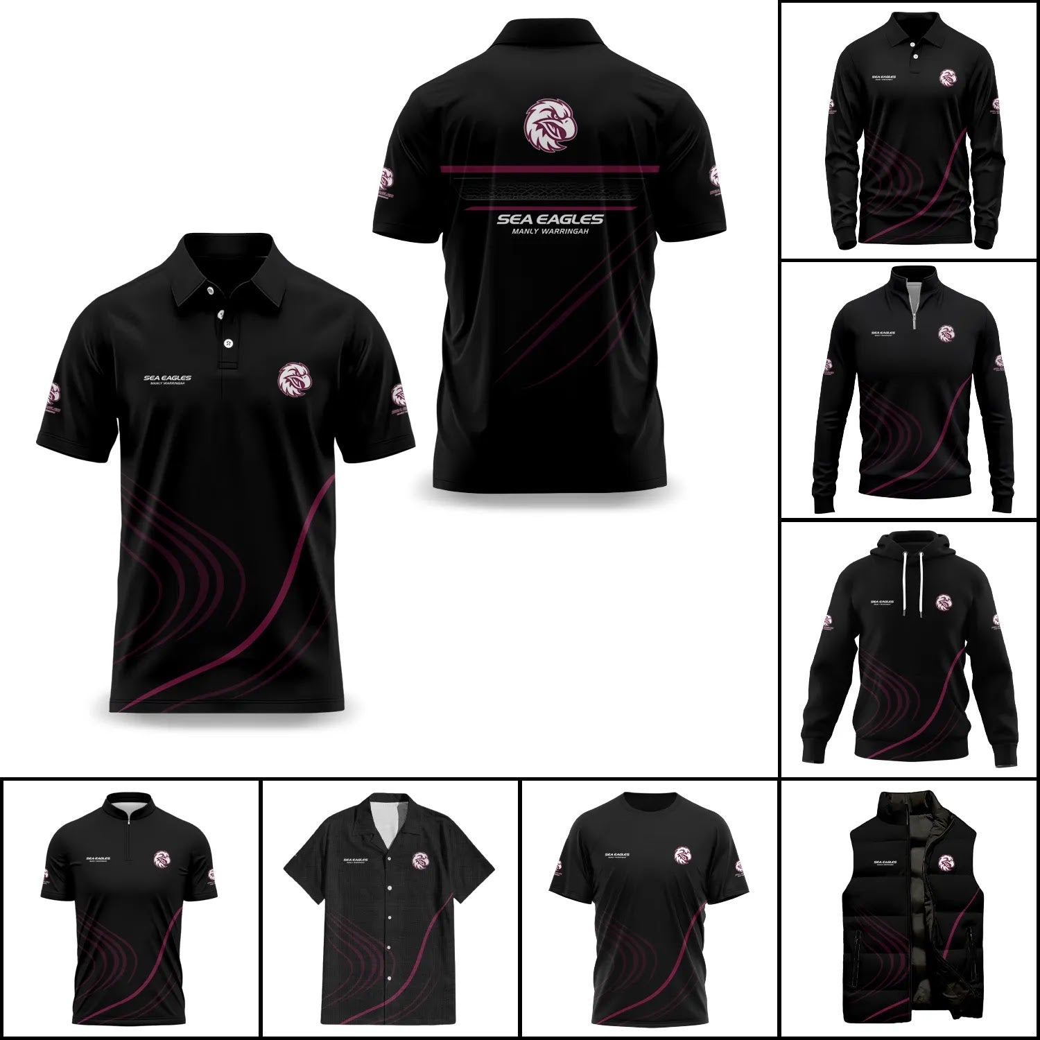 Manly Warringah Sea Eagles Apparels SC024