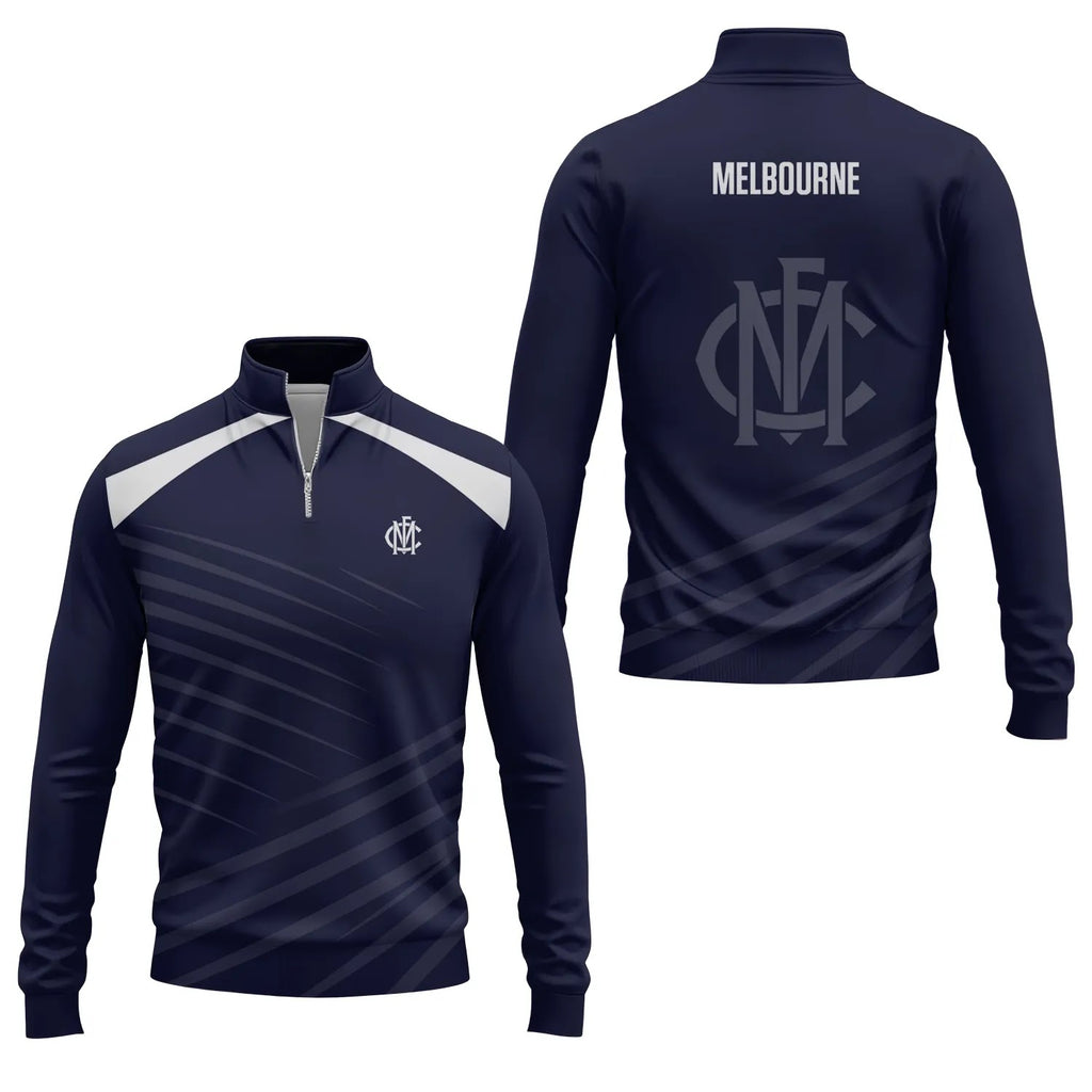 Melbourne Demons Quarter-zip Pullover SC082