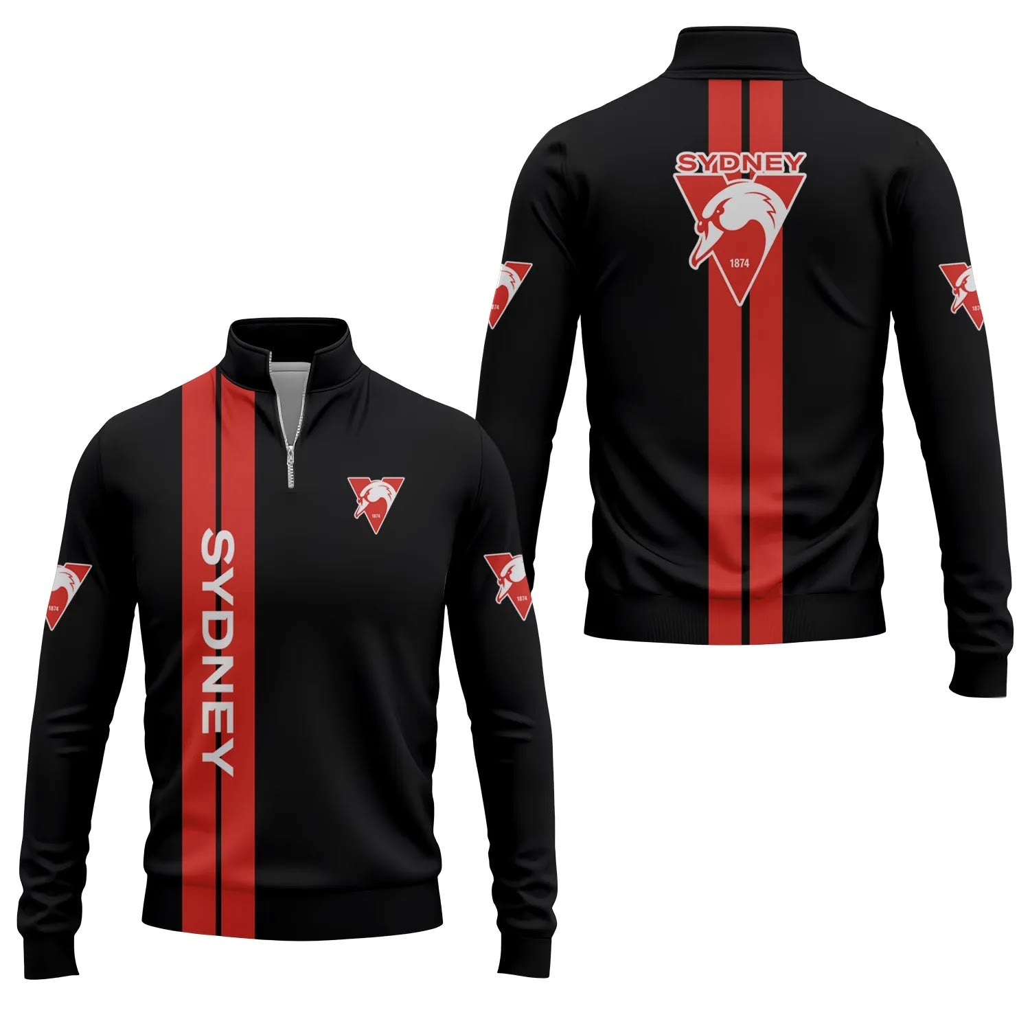 Sydney Swans Quarter-zip Pullover SC013