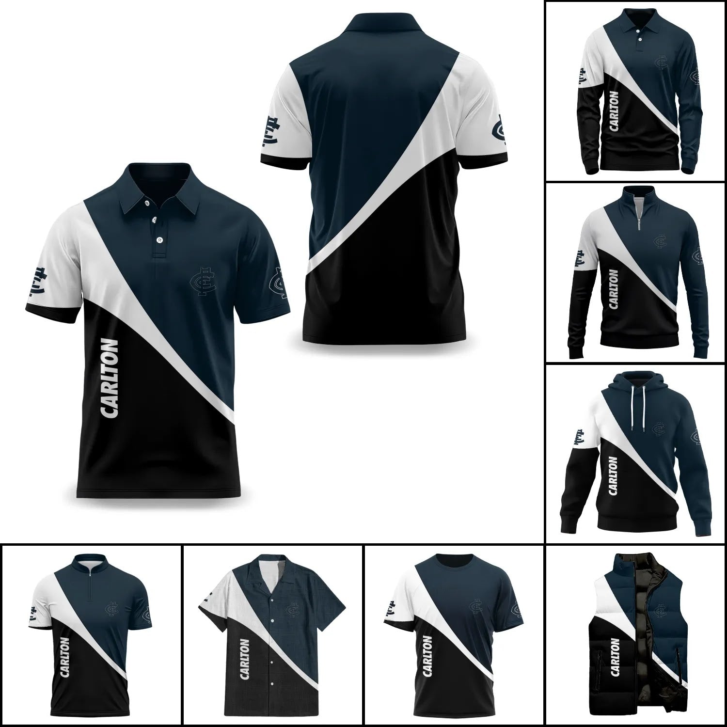 Carlton Blues Apparels SC090