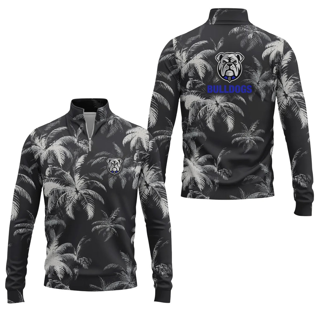 Canterbury-Bankstown Bulldogs Quarter-zip Pullover SC112