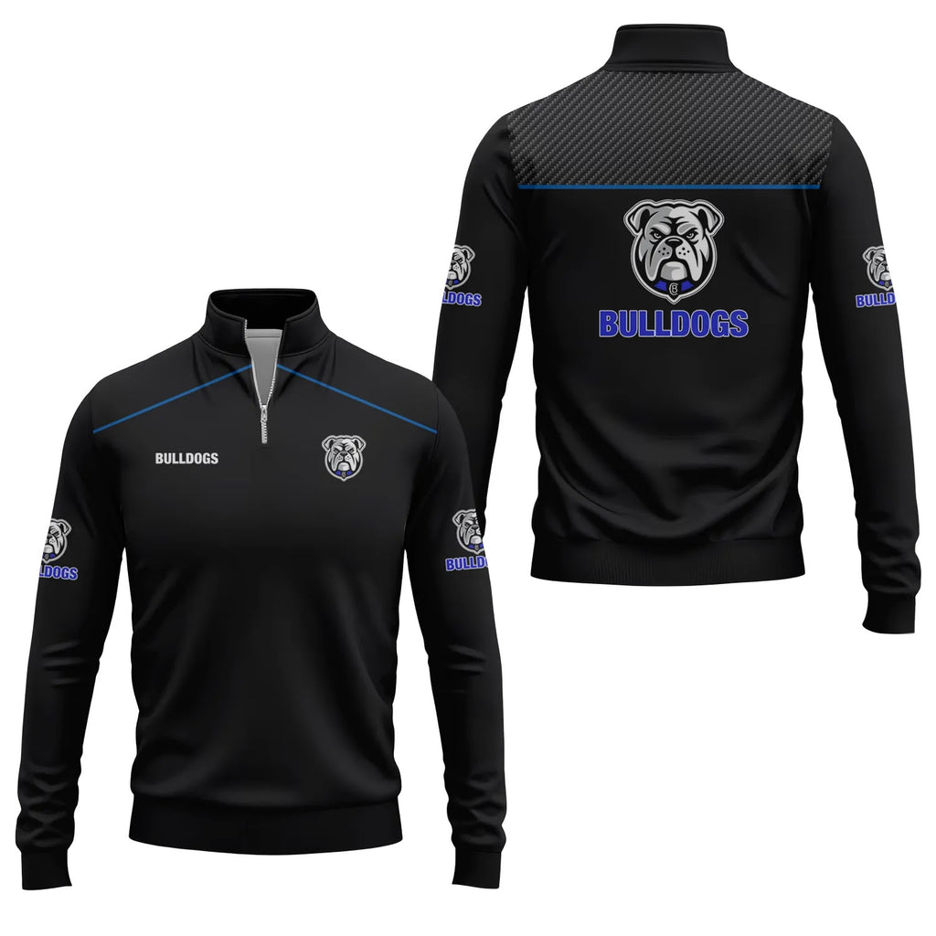 Canterbury-Bankstown Bulldogs Quarter-zip Pullover SC004