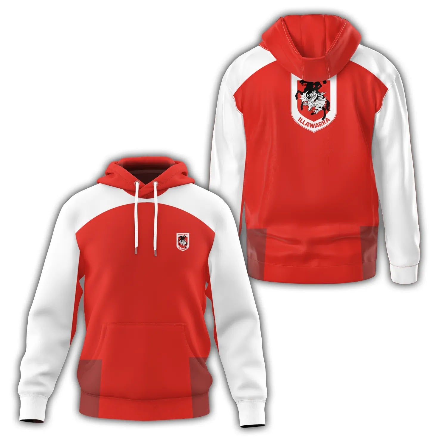 St George Illawarra Dragons Hoodie SC016