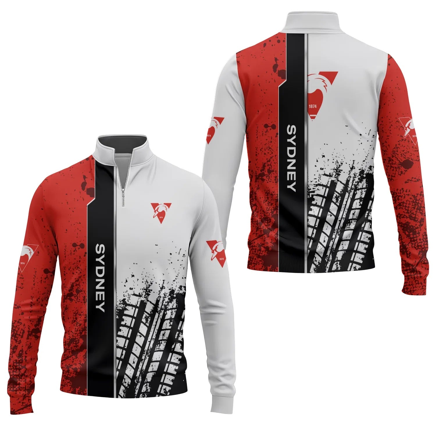 Sydney Swans Quarter-zip Pullover SC039