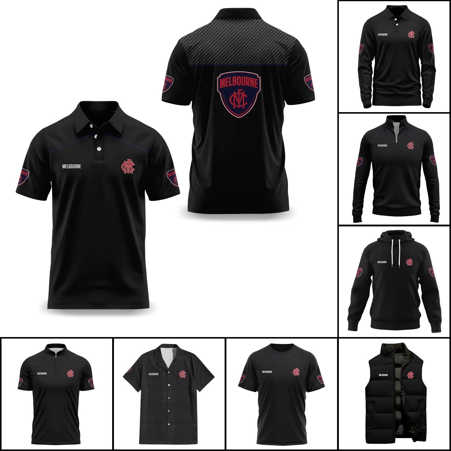Melbourne Demons Apparels SC004