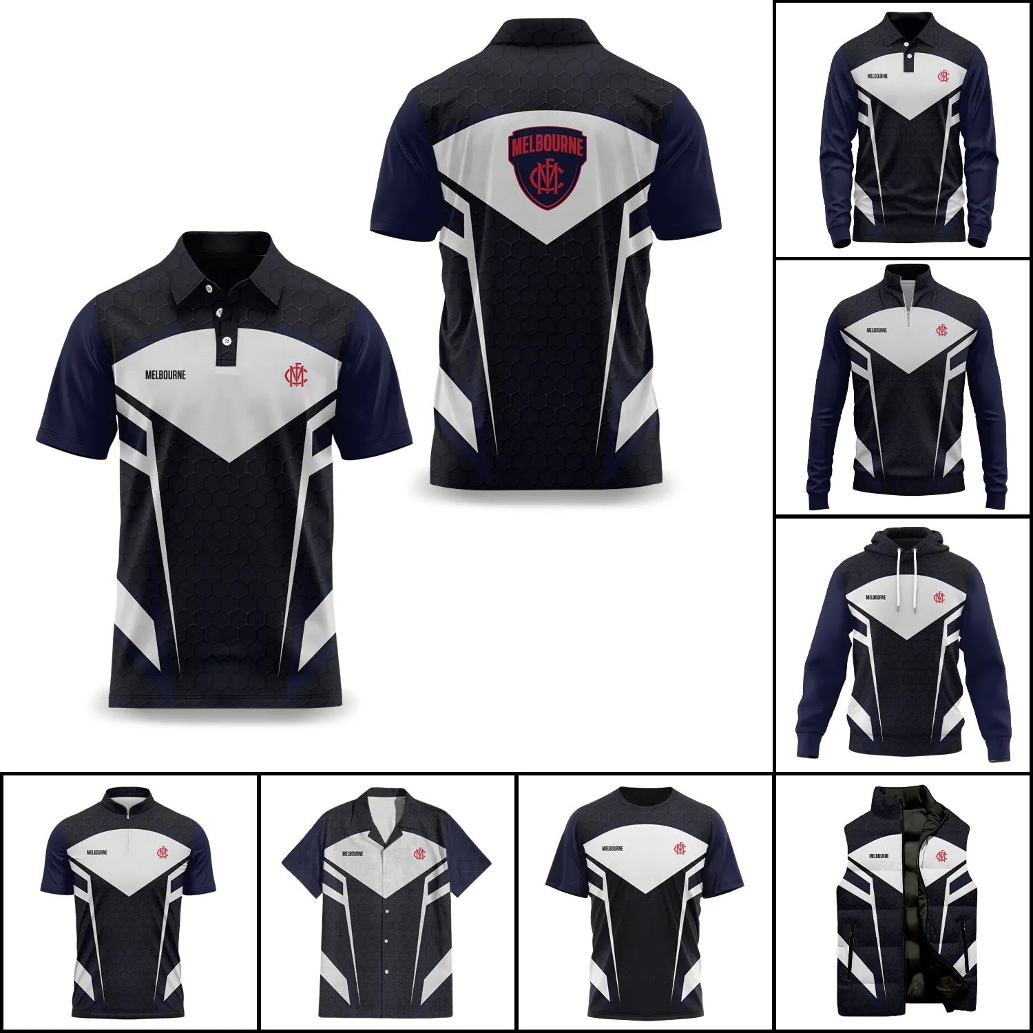 Melbourne Demons Apparels SC033