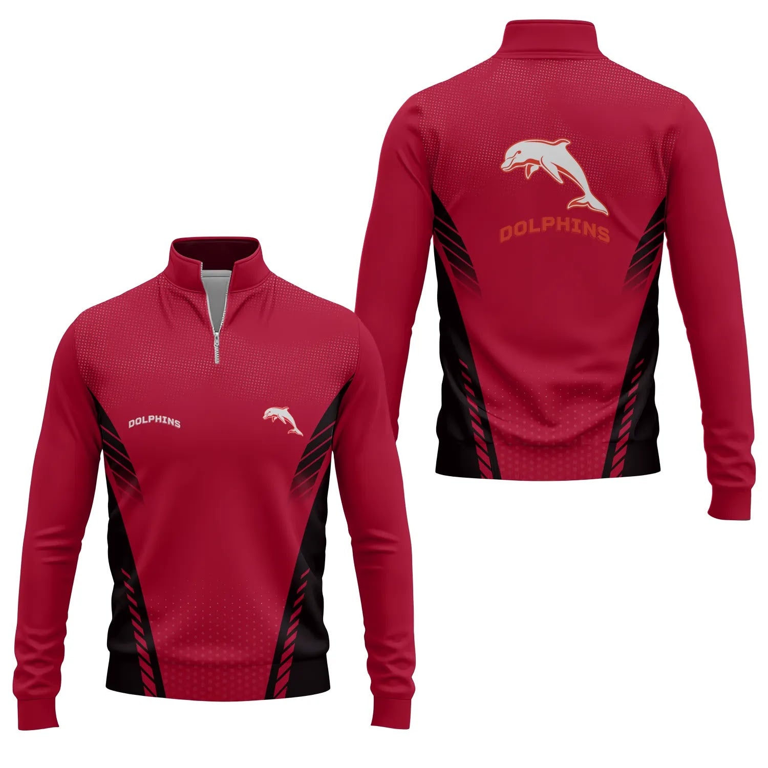 Dolphins Quarter-zip Pullover SC017